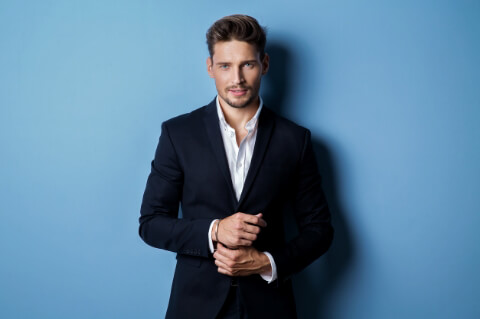 Erkekler için Klasik Geriye Yatırılmış Saç Modeli: Slick Back-2 - Saç Bakım Güzellik