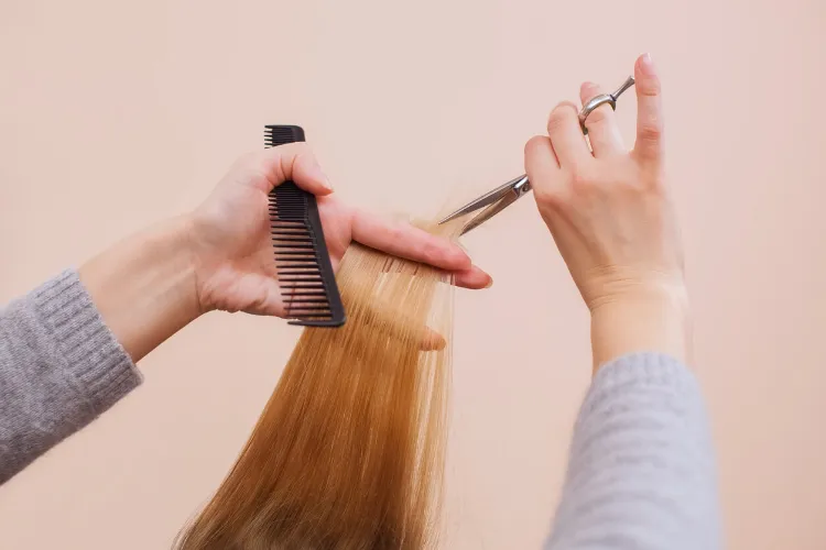 7 Adımda Evde Katlı Saç Kesimi Nasıl Yapılır? -3 - Saç Bakım Güzellik