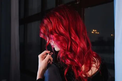 Ateş Kızılı Saç Rengi ve Modelleri -2 - Saç Bakım Güzellik