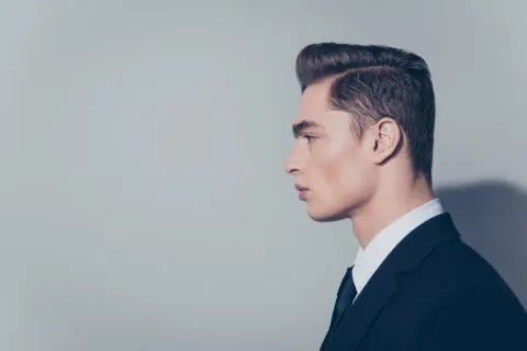 Erkekler için Yandan Ayrılmış Saç Modelleri-2 - Saç Bakım Güzellik