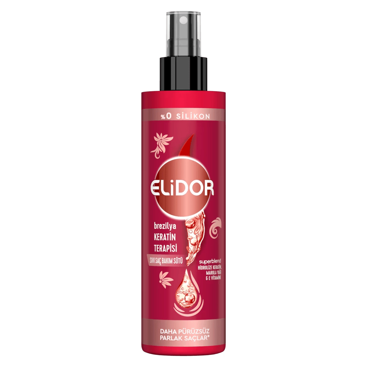 Elidor Superblend Sıvı Saç Bakım Sütü Brezilya Keratin Terapisi Hidrolize Keratin, Marula Yağı Ve E Vitamini - Saç Bakım Güzellik