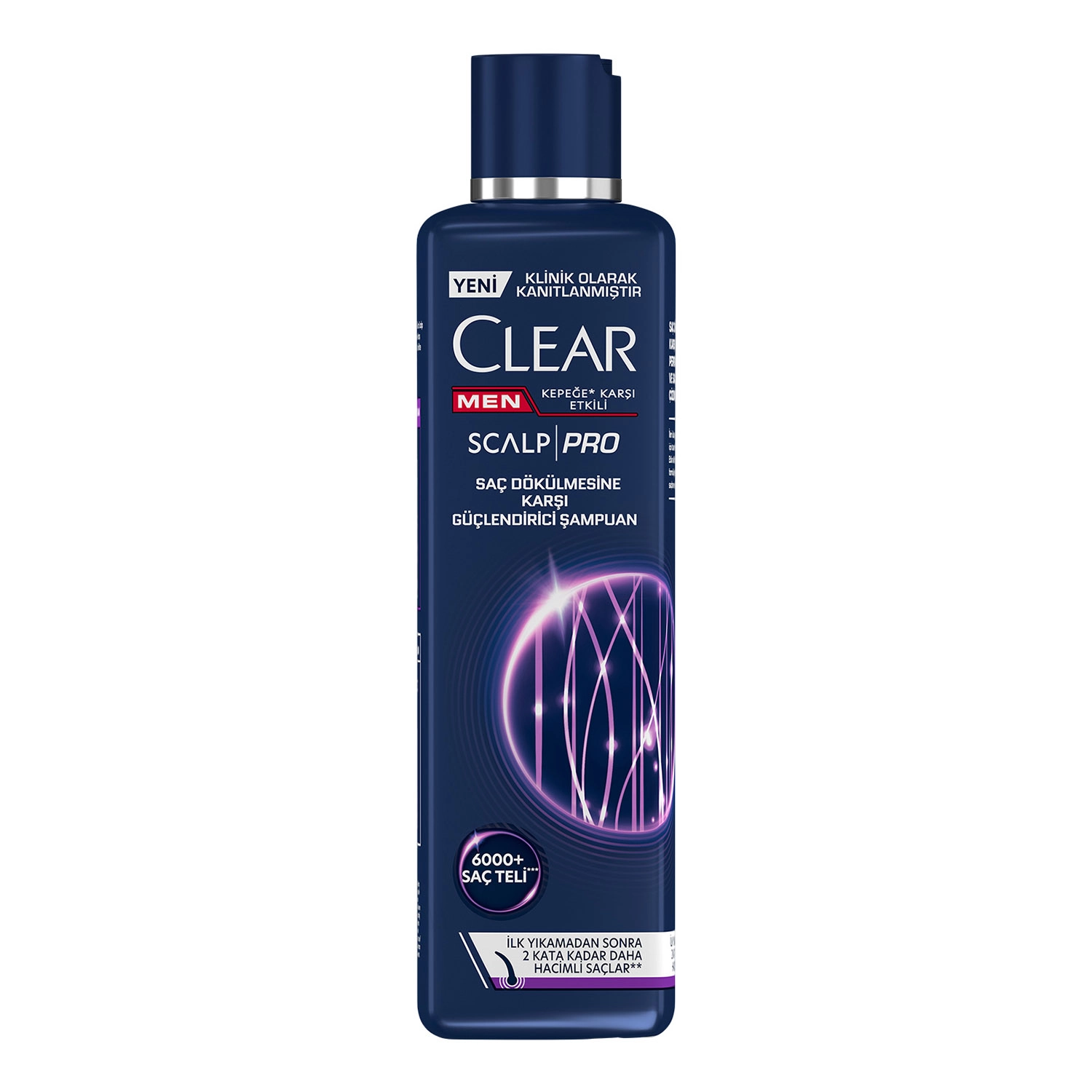 Clear Men Scalp Pro Güçlendirici Şampuan Saç Dökülmesine ve Kepeğe Karşı Etkili 300 ml - Saç Bakım Güzellik