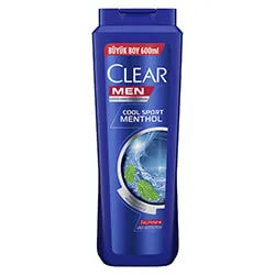 Clear Men Cool Sport Menthol Erkek Şampuan - Saç Bakım Güzellik