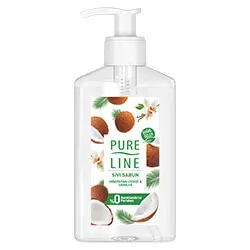 Pure Line Hindistan Cevizi & Vanilya Sıvı Sabun - Saç Bakım Güzellik