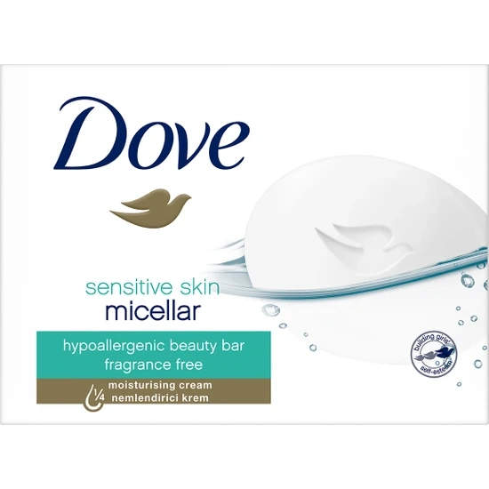 Dove Beauty Cream Bar Micellar Hassas Ciltler İçin Nemlendirici Etkili - Saç Bakım Güzellik
