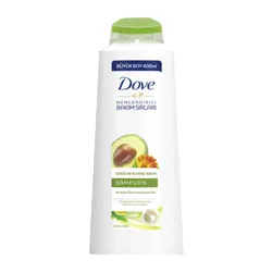 Dove Dökülmeye Karşı Saç Bakım Şampuanı Avokado Özü ve Kalendula Özü - Saç Bakım Güzellik