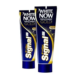 Signal White Now Gold Diş Macunu  - Saç Bakım Güzellik