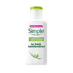 Simple Sensitive Skin Su Bazlı Nemlendirici  - Saç Bakım Güzellik