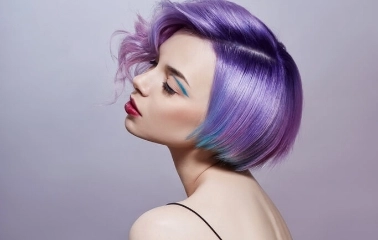 Lila Saç Rengine Dair Bilmeniz Gerekenler  - Saç Bakım Güzellik